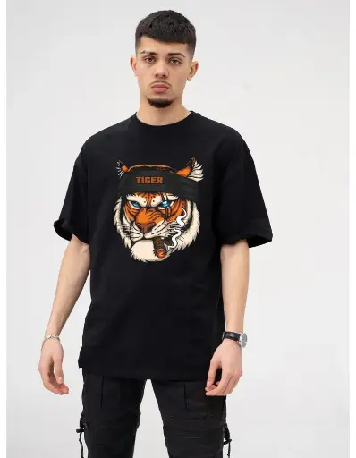 Men's Stylish Half Sleeve T-Shirt - Comfort Fit & Trendy Design